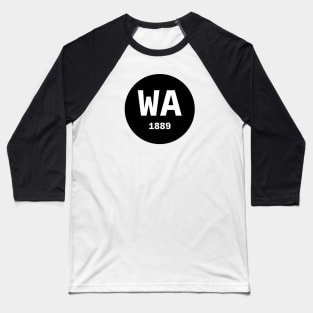 Washington | WA 1889 Baseball T-Shirt